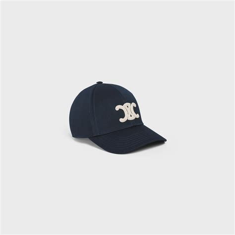 celine triomphe baseball cap|celine baseball cap women.